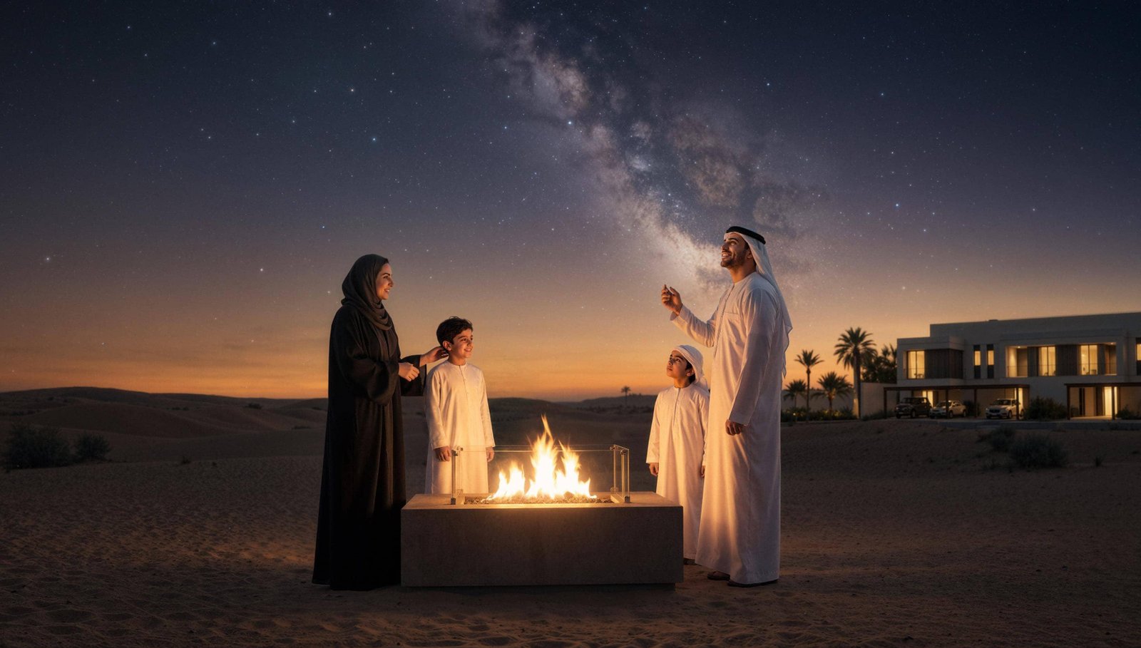 Al Ghadeer Gardens by Aldar showcasing serene nature-inspired residential master community between Abu Dhabi and Dubai